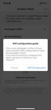 Wifi configuration